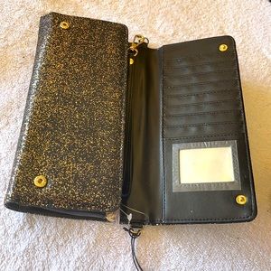 Multi Function Sequin Wristlet/ Crossbody